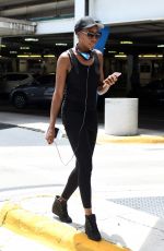 VENUS WILLIAMS at Florida International Airport 07/16/2017