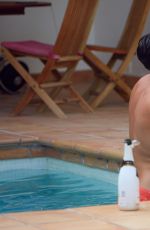 VICKY PATTISON wimin Ssuit at a Pool in Mallorca 06/25/2017