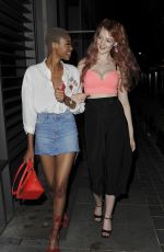 VICTORIA CLAY and JENNIFER MALENGELE at Cookoo Club in London 07/20/2017