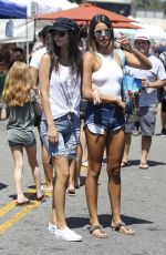VICTORIA JUSTICE and MADISON REED at Farmer