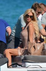 VICTORIA SILVSTEDT Out in Saint Tropez 07/01/2017