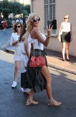VICTORIA SILVSTEDT Out in St Tropez 07/14/2017