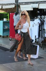 VICTORIA SILVSTEDT Out in St Tropez 07/14/2017