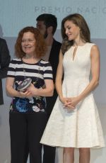 QUEEN LETIZIA OF SPAIN at 2017 National Fashion Awards in Madrid 07/17/2017