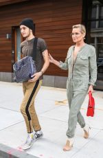 YOLANDA and Anwar HADID Out in New York 07/17/2017