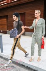 YOLANDA and Anwar HADID Out in New York 07/17/2017