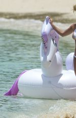ZARA HOLLAND in Bikini at a Beach in Barbados 07/27/2017