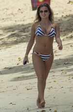 ZARA HOLLAND in Bikini on the Beach in Barbados 07/25/2017