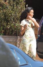 ZOE SALDANA at Soho House in Malibu 07/07/2017