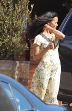ZOE SALDANA at Soho House in Malibu 07/07/2017