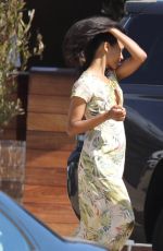 ZOE SALDANA at Soho House in Malibu 07/07/2017