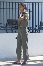 ZOE SALDANA Out in Los Angeles 07/02/2017