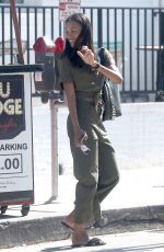 ZOE SALDANA Out in Los Angeles 07/02/2017