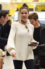 ADRIANA LIMA at JFK Airport in New York 08/18/2017