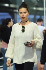 ADRIANA LIMA at JFK Airport in New York 08/18/2017