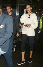 ADRIANA LIMA at JFK Airport in New York 08/18/2017