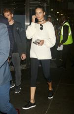 ADRIANA LIMA at JFK Airport in New York 08/18/2017