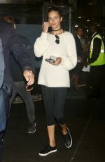 ADRIANA LIMA at JFK Airport in New York 08/18/2017
