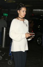 ADRIANA LIMA at JFK Airport in New York 08/18/2017