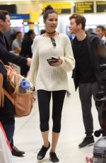 ADRIANA LIMA at JFK Airport in New York 08/18/2017