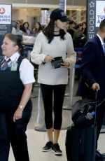 ADRIANA LIMA at Los Angeles International Airport 08/15/2017