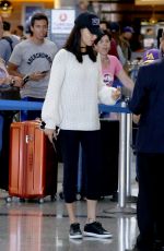ADRIANA LIMA at Los Angeles International Airport 08/15/2017