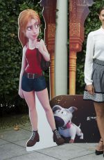 ADRIANA UGARTE and MICHELLE JENNER at Tadeo Jones 2: El Secreto Del Rey Midas Photocall in Madrid 08/22/2017