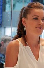 AGNIESZKA RADWANSKA Signing Autographs in New York 08/28/2017