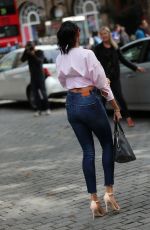 ALESHA DIXON Leaves Global Radio Studio in London 08/17/2017