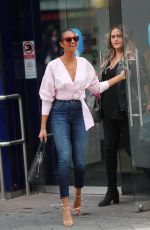 ALESHA DIXON Leaves Global Radio Studio in London 08/17/2017