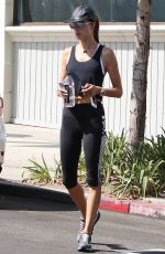 ALESSANDRA AMBROSIO at Simone De La Rue Studio in Brentwood 08/11/2017