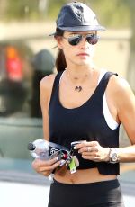 ALESSANDRA AMBROSIO at Simone De La Rue Studio in Brentwood 08/11/2017
