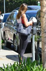 ALESSANDRA AMBROSIO Heading to a Gym in Los Angeles 08/08/2017