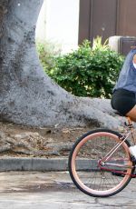 ALESSANDRA AMBROSIO Leaves a Gym in Los Angeles 08/26/2017