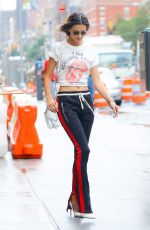 ALESSANDRA AMBROSIO Out and About in New York 08/29/2017