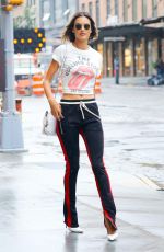 ALESSANDRA AMBROSIO Out and About in New York 08/29/2017