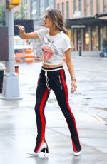 ALESSANDRA AMBROSIO Out and About in New York 08/29/2017