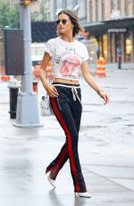 ALESSANDRA AMBROSIO Out and About in New York 08/29/2017