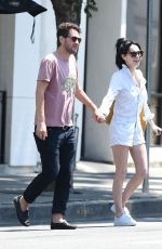 ALESSANDRA TORRESANI and Sturgis Adams Hold Hands Out in Los Angeles 08/05/2017
