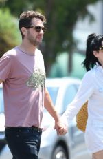 ALESSANDRA TORRESANI and Sturgis Adams Hold Hands Out in Los Angeles 08/05/2017