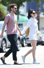 ALESSANDRA TORRESANI and Sturgis Adams Hold Hands Out in Los Angeles 08/05/2017