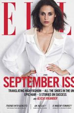ALICIA VIKANDER in Elle Magazine, September 2017 Issue