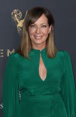 ALLISON JANNEY at Emmys Cocktail Reception in Los Angeles 08/22/2017