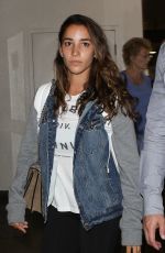ALY RAISMAN at Los Angeles International Airport 08/18/2017