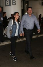 ALY RAISMAN at Los Angeles International Airport 08/18/2017