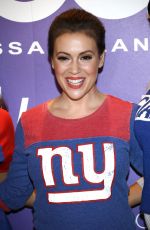 ALYSSA MILANO at Touch Launch in New York 08/23/2017