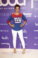 ALYSSA MILANO at Touch Launch in New York 08/23/2017