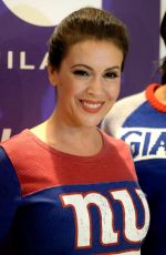 ALYSSA MILANO at Touch Launch in New York 08/23/2017