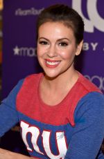 ALYSSA MILANO at Touch Launch in New York 08/23/2017