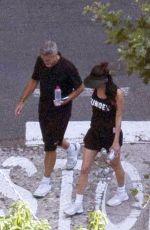 AMAL and GEORGE CLOONEY Out in Laglio 08/11/2017